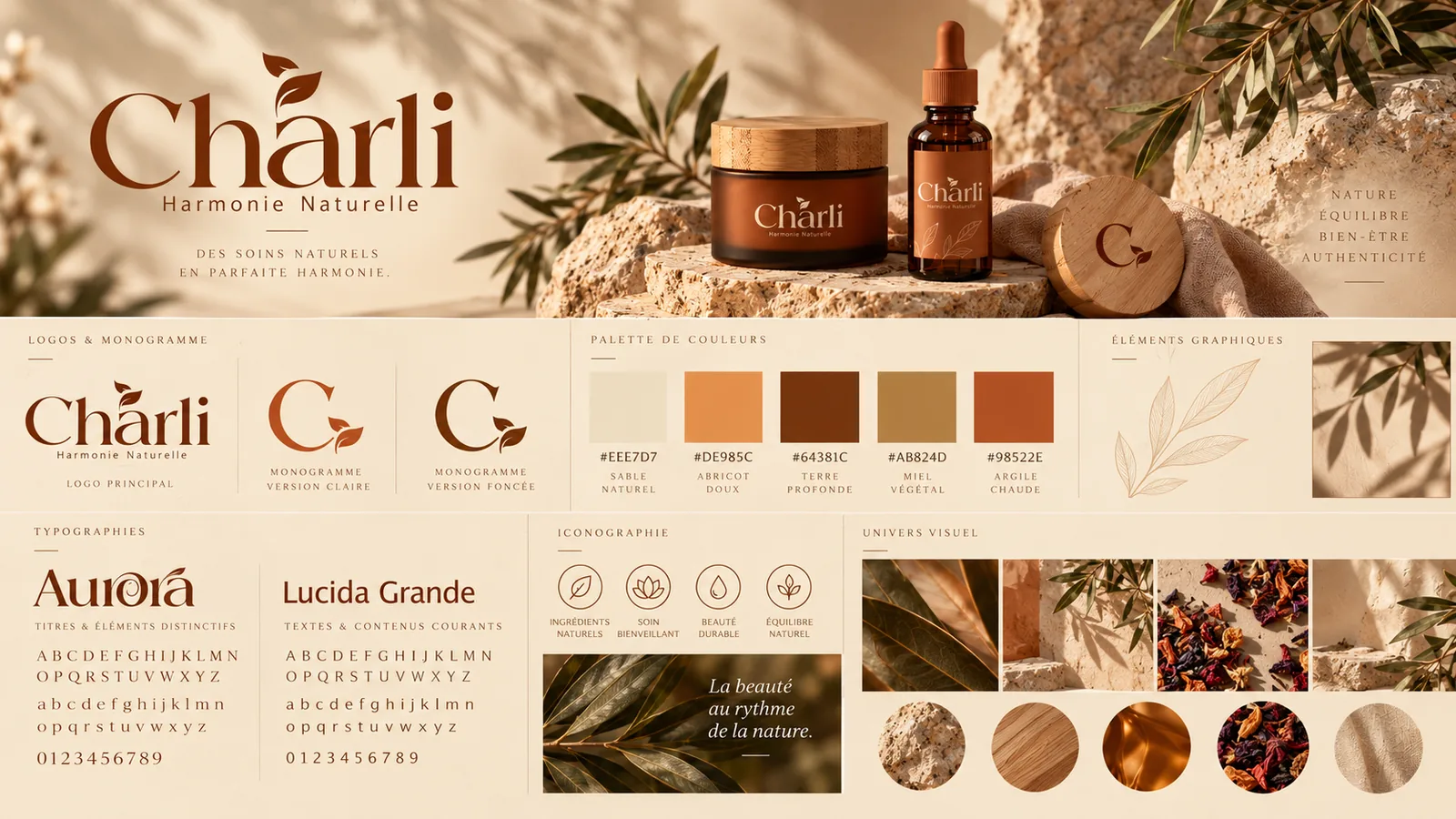 Chârli — charte graphique et identité visuelle